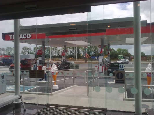 An image of an electronic door