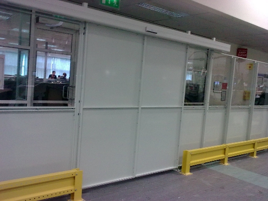 An image of an electronic door